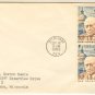 Sam Rayburn 4 cent Stamp Block of 4 FDI SC 1202 First Day Issue