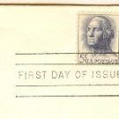George Washington 5 cent Stamp FDI SC 1213 First Day Issue