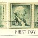 Andrew Jackson 1 cent Coil Stamp George Washington 1 cent Coil FDI SC 1225 First Day Issue