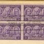 100 Years of Progress of Women 3 cent Stamp Block of 4 FDI SC 959 First Day Issue
