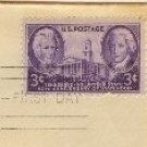 Tennessee Statehood 3 cent Stamp FDI SC 941 First Day of Issue