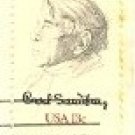 Carl Sandburg 13 cent Stamp FDI SC 1731 First Day Issue