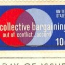 Collective Bargaining 10 cent Stamp FDI SC 1558 First Day Issue