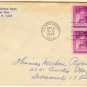Will Rogers 3 cent Stamp Block of 4 FDI SC 975 First Day Issue