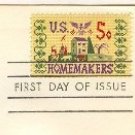 Homemakers 5 cent Stamp FDI SC 1253 First Day Issue