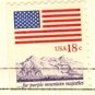 For Purple Mountain Majesties 18 cent Stamp Flag Anthem Issue FDI SC 1893 First Day Issue