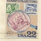 Under Magnifying Glass 22 cent Stamp Stamp Collecting Issue FDI SC 2200 First Day Issue