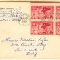 Grand Army of the Republic 3 cent Block of 4 FDI SC 985 First Day Issue
