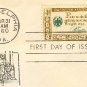 Benjamin Franklin 4 cent Stamp American Credo Issue FDI SC 1140 First Day Issue