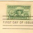 Puerto Rico Election 3 cent Stamp FDI SC 983 First Day Issue