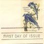 John James Audubon 5 cent Stamp FDI SC 1241 First Day Issue