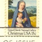 15 cent Virgin and Child with Cherubim Gerard Davis FDI SC 1799 First Day Issue