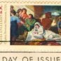 1976 Nativity by John Singleton Copley Stamp FDI SC 1701 First Day Issue
