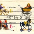 1970 Christmas Issue set of 4 in Block of 4 FDI SC 1418b First Day Issue