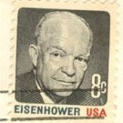 Dwight Eisenhower 8 cent stamp FDI SC 1394 First Day Issue