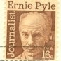 Ernie Pyle Journalist 16 cent stamp FDI SC 1398 First Day Issue