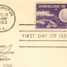 Echo I Communications for Peace 4 cent Stamp FDI SC 1173 First Day Issue