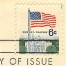 Flag Over White House 6 cent Stamp Flag Over Issue FDI SC1338D First Day Issue