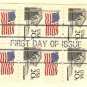 Flag Over Supreme Court 20 cent Stamp Booklet Pane of 6 FDI SC 1896A First Day Issue