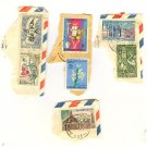 Tunisia 6 stamps on paper
