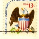 Eagle and Shield 13 cent Stamp Americana Issue FDI SC 1596 First Day Issue