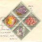 Mineral Heritage Issue Complete Set of 4 in Block of 4 FDI SC 1541a First Day Issue