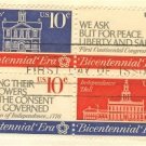 First Continental Congress Complete Set 4 Block 4 American Bicentennial Issue 1546a First Day Issue