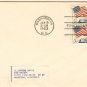 Flag Over the White House Stamp 5 cent FDI SC 1208 First Day Issue Block of 4 Flag Over Issue