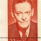 T S Eliot Portrait 22 cent Stamp Literary Arts Issue FDI SC 2239 First Day Issue
