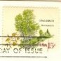 Gray Birch Tree 15 cent Stamp American Trees Issue FDI SC 1767 First Day Issue