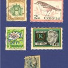 Uruguay 5 Stamps