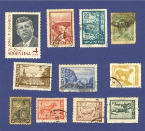 Argentina 11 Stamps