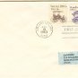 Omnibus 1 cent Coil Stamp Vertical Pair Transportation Issue FDI SC 1897 First Day Issue