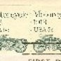 Motorcycle 5 cent Coil Stamp Transportation Issue FDI SC 1899 First Day Issue