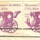 Hansom Cab 10.9 cent Coil Stamp Transportation Issue FDI SC 1904 First Day Issue