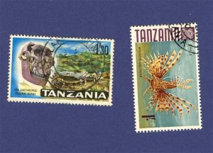 Tanzania 2 stamps