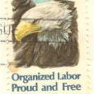 Organized Labor 15 cent Stamp FDI SC 1831 First Day Issue