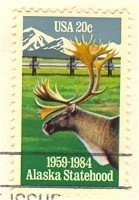Alaska Statehood 20 cent Stamp FDI SC 2066 First Day Issue