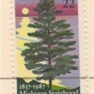 Michigan Statehood 22 cent Stamp FDI SC 2246 First Day Issue
