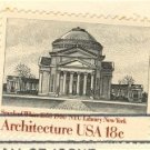 NYU Library 18 cent Stamp American Architecture Issue FDI SC 1928 First Day Issue