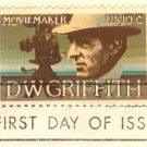 D W Griffith 10 cent Stamp American Arts Issue FDI SC 1555 First Day Issue