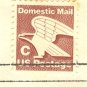 C Brown Eagle Stamp FDI SC 1946 First Day Issue