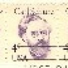Carl Schurz 4 cent Stamp Strip of 5 Great Americans Issue FDI SC 1847 First Day Issue