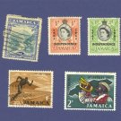 Jamaica 5 stamps