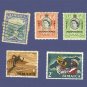 Jamaica 5 stamps