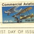 Commercial Aviation 13 cent Stamp FDI SC 1684 First Day Issue