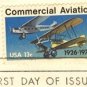 Commercial Aviation 13 cent Stamp FDI SC 1684 First Day Issue