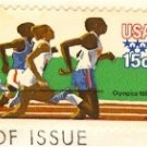 Track Runner Olympics 15 cent Stamp FDI SC 1791 First Day Issue