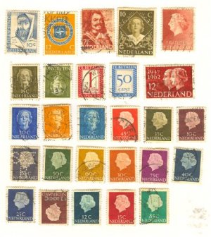 Netherlands Packet No 2514 with 27 Stamps