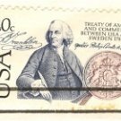 USA Sweden Treaty of 1783 20 cent Stamp FDI SC 2036 First Day Issue